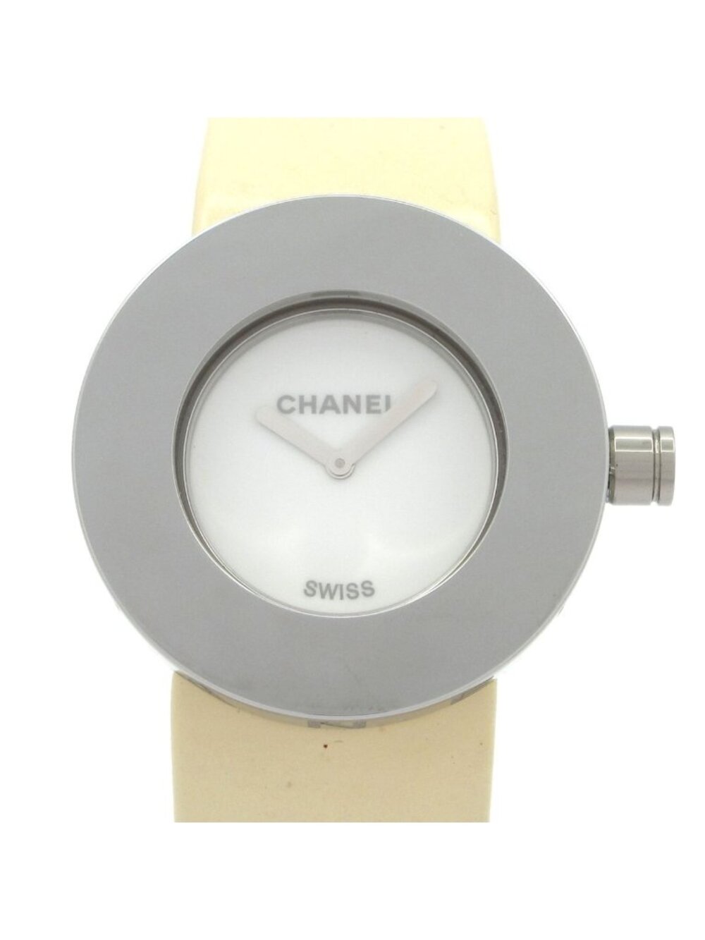 Chanel Watch la Ronde White